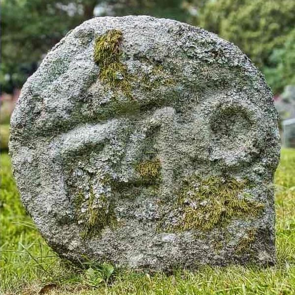 Lydford St Petrocks Gravestone Stone Carving Plain Lettering 18th Century Lydford St Petrocks Gravestone Stone Carving Plain Lettering 18th Century