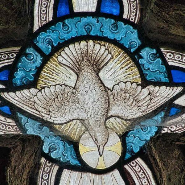 Lydford St Petrocks Stained Glass Holy Spirit Lydford St Petrocks Stained Glass Holy Spirit