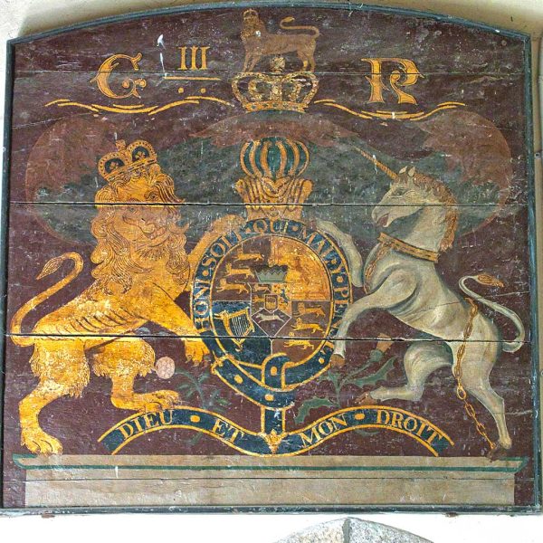 Belstone St Mary The Virgin Arms Of King George III Belstone St Mary The Virgin Arms Of King George III