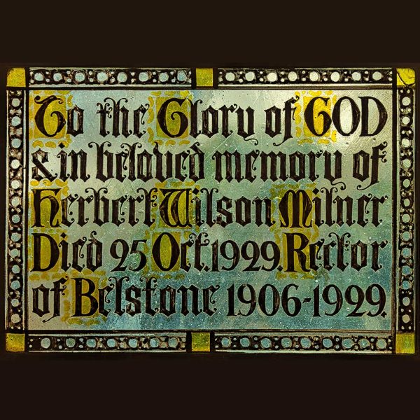 Belstone St Mary The Virgin Stained Glass Belstone St Mary The Virgin Stained Glass
