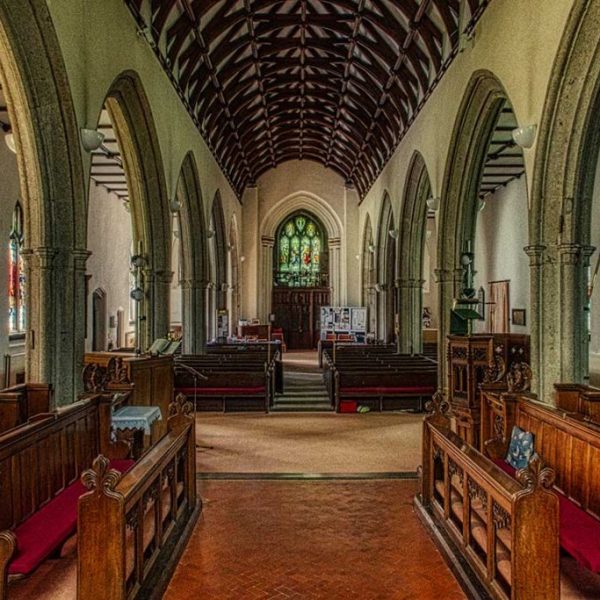 Okehampton All Saints Interior Okehampton All Saints Interior