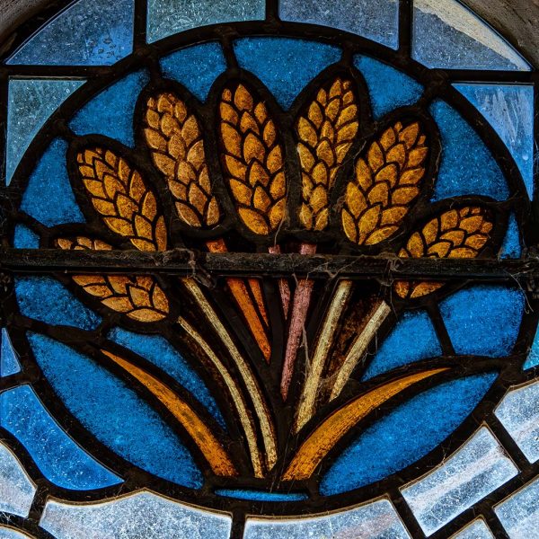 Inwardleigh St Petrocs Stained Glass Window Detail